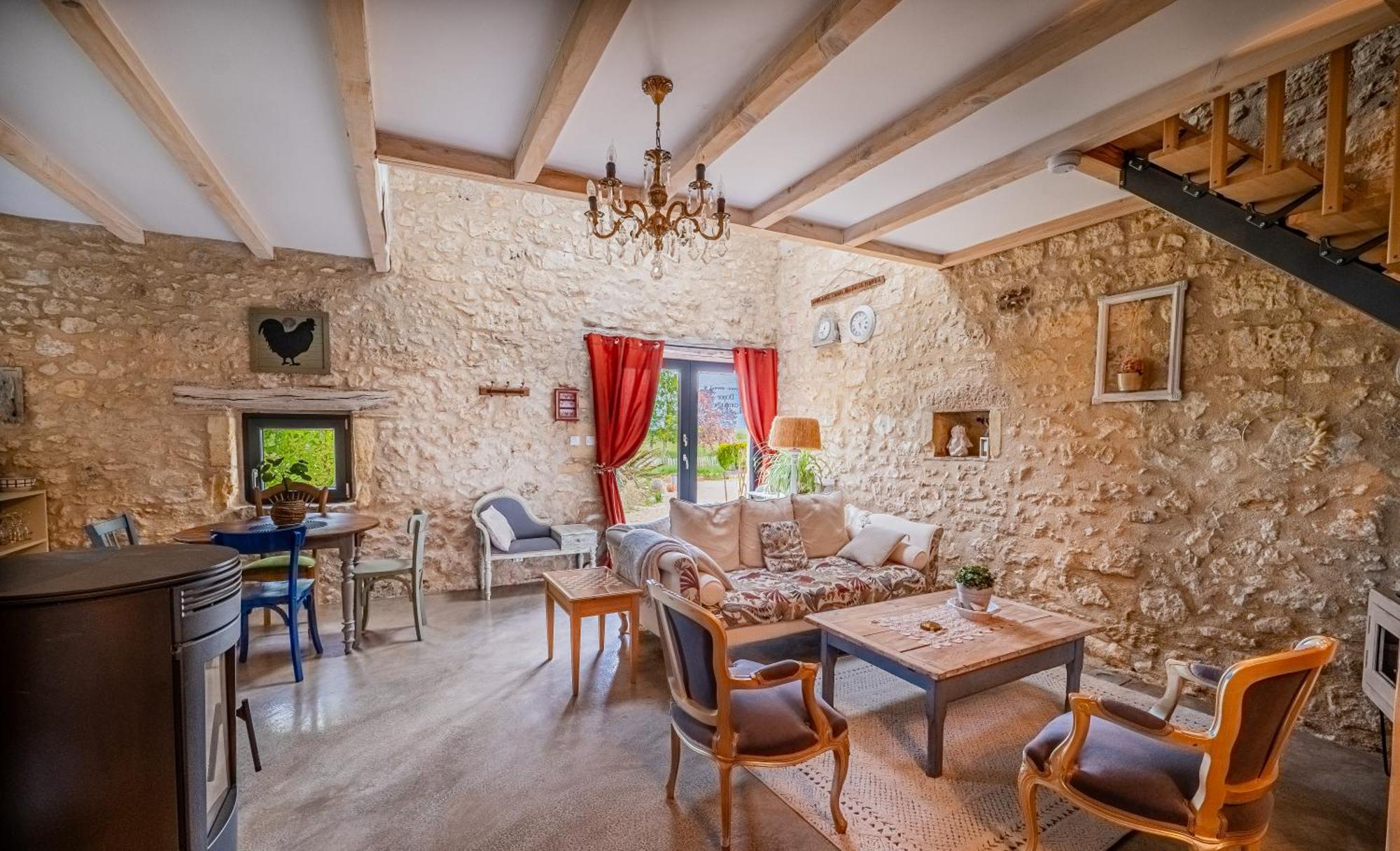 La Grange Des Anges Villa Blanc  Exterior photo